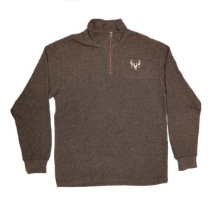 Red Head Brown Sweater/Shirt - TTHA Skull in Tan