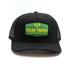 TTHA Green Patch Logo Cap - Black/Black