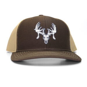TTHA Poly Skull Logo Cap - Brown/Khaki