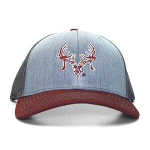 TTHA Skull Logo Cap - Aggie Maroon/Grey