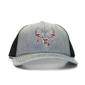 TTHA Skull Logo Cap - Aggie Maroon/Blk