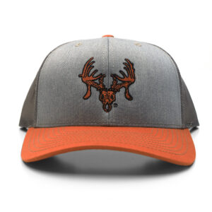 TTHA Skull Logo Cap - Burnt Orange/Grey