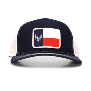 TTHA Texas Flag Patch - Navy/White