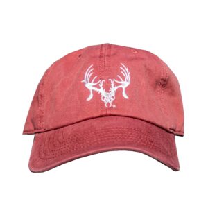 TTHA White Logo Dad Cap - Red