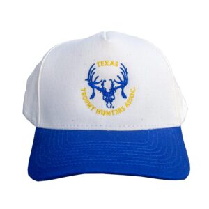 TTHA Skull Logo - Cream/Blue/Cream