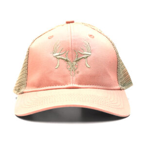 Ladies TTHA Skull Center - Pink/Tan