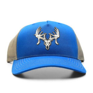 TTHA Poly Skull Logo Cap - Blue/Grey